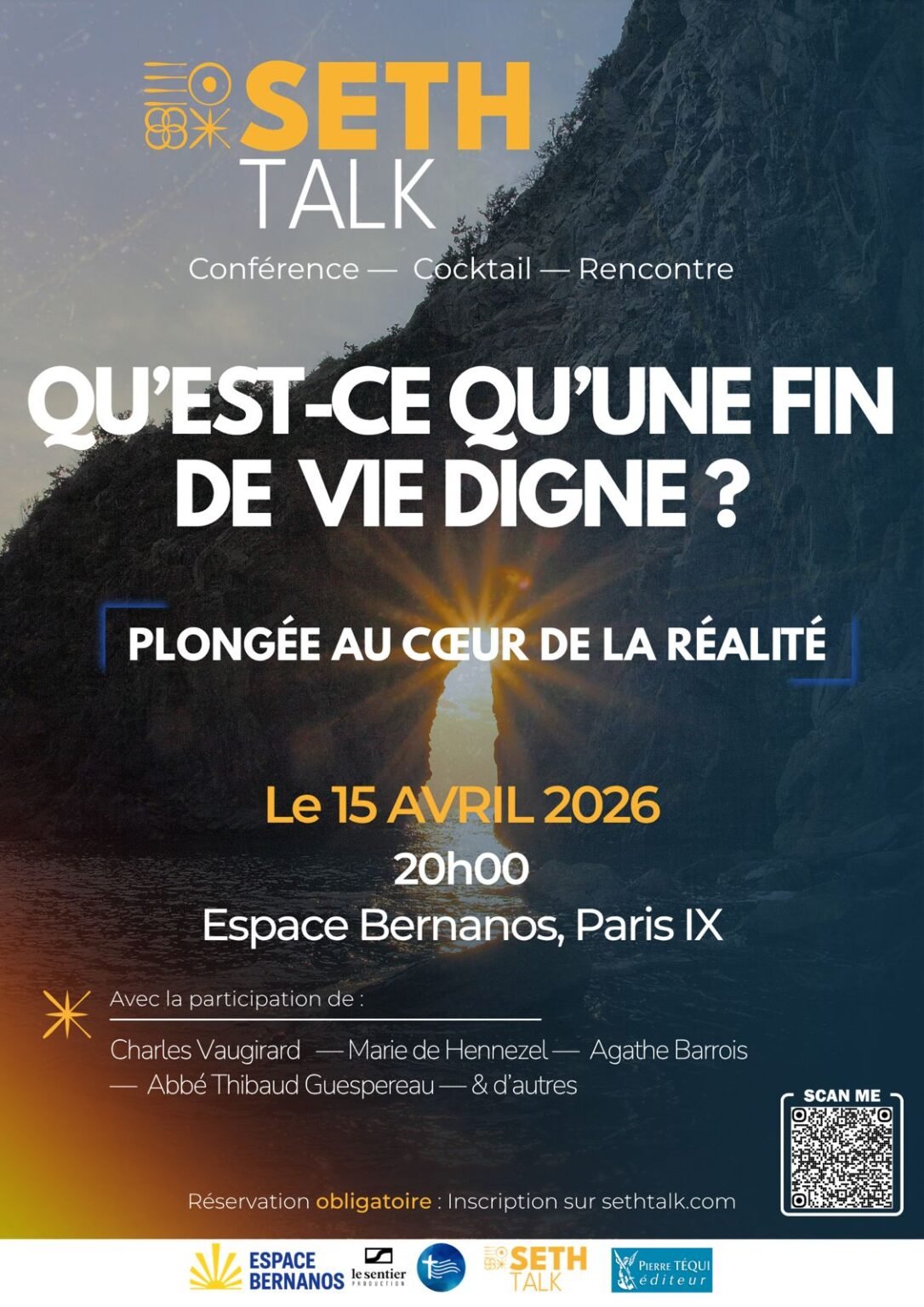 Affiche — Qu'est-ce qu'une fin de vie digne ?