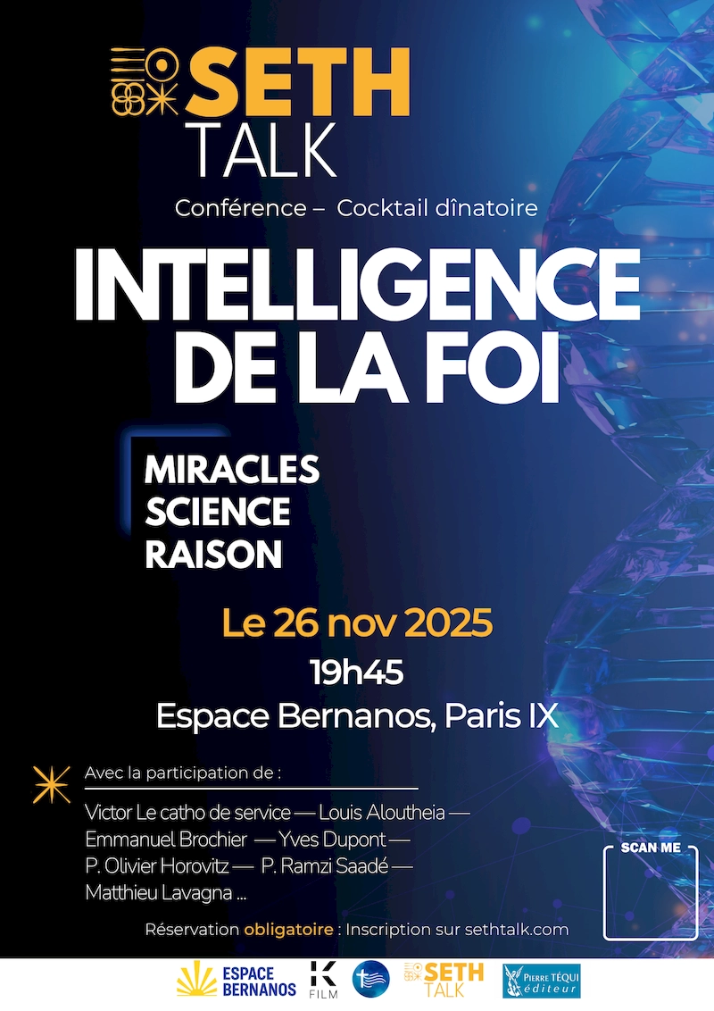 conference Sethtalk intelligence de la Foi